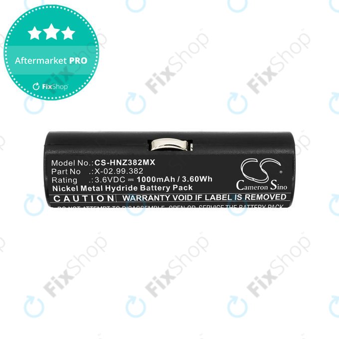 Батерия за Heine Ophthalmoscope Beta 200, 1000mAh, Ni-MH, 3.6V, X-02.99.382, HQ
