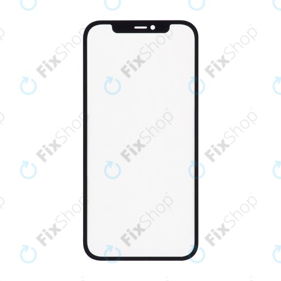 Силиконово стъкло за предна част с OCA лепенка за iPhone 12, 12 Pro