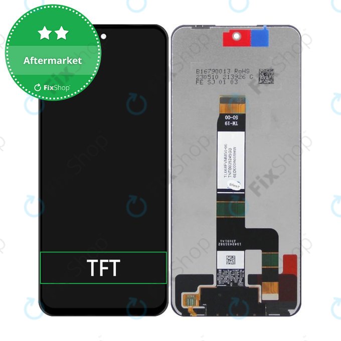дисплей за Xiaomi Redmi 12 23053RN02A 23053RN02Y 23053RN02I, Тъчскрийн без рамка, TFT