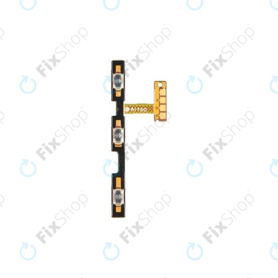 Флекс кабел за buтони за сила на звука за Samsung A02s A025F, GH81-20120A, Genuine Service Pack