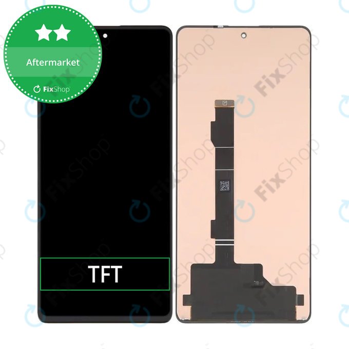 дисплей за Xiaomi Redmi Note 13 Pro 5G 2312DRA50C, Тъчскрийн без рамка, TFT