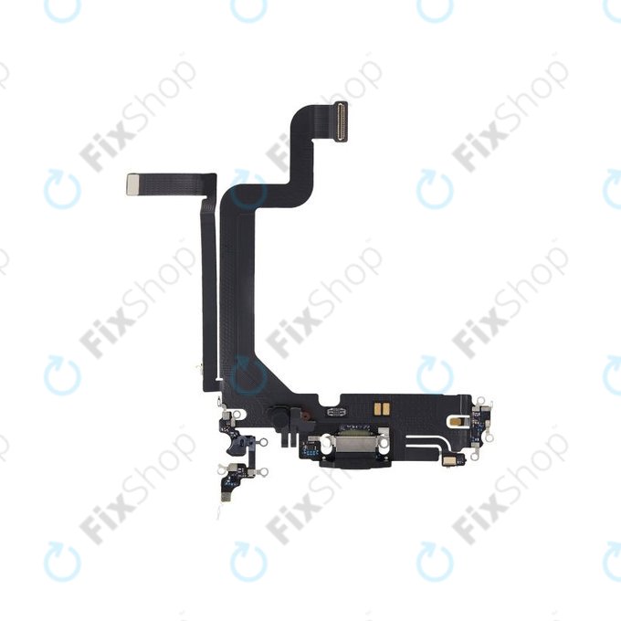 Конектор за зареждане с гъвкав кабел за iPhone 14 Pro Max, Space Black