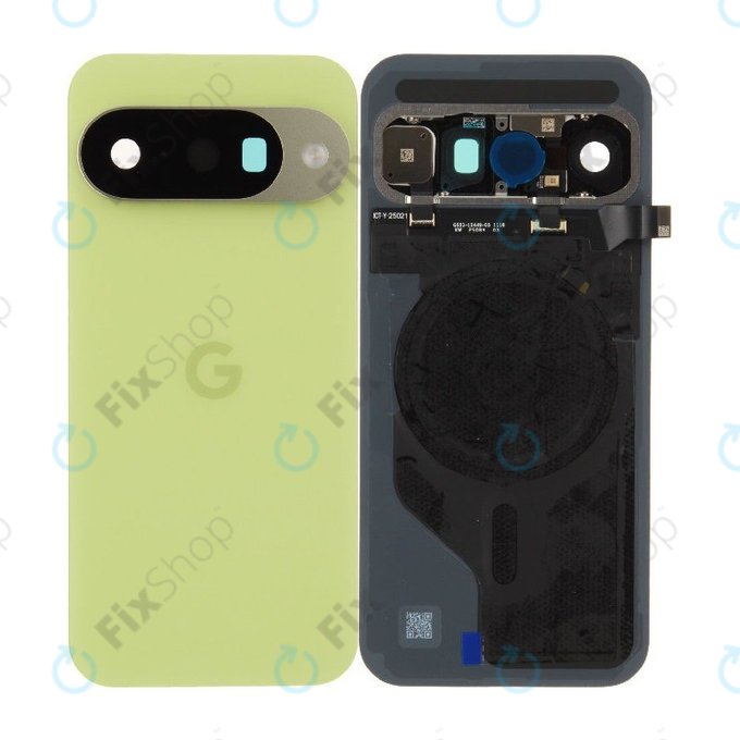 Капак на батерията за Google Pixel 10, Lemongrass, G949-01463-00, Genuine Service Pack