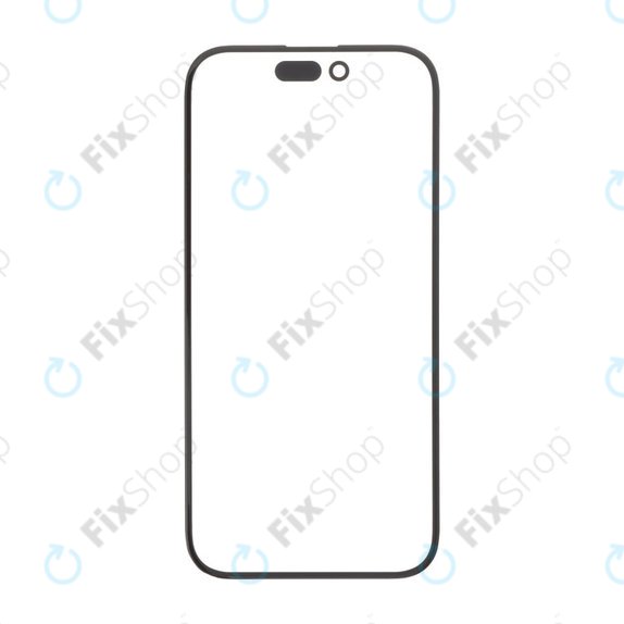 Предно стъкло с лепило OCA за дисплей за Apple iPhone 15