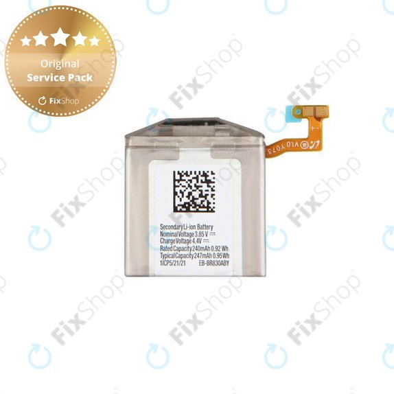 батерия за Samsung Galaxy Watch 3 41mm R850, R855, Active2 40mm R830, R835, EB-BR830ABY, GH43-04968A, Genuine Service Pack