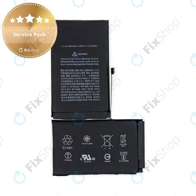 Батерия за iPhone XS Max, 3174mAh, Service Pack