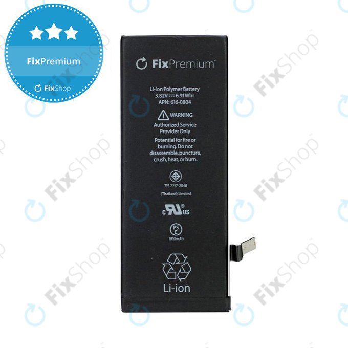 Батерия за iPhone 6, 1810mAh, FixPremium