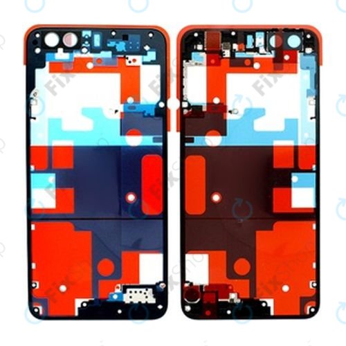 Средна рамка за Huawei Honor 8 FRD-L09, 51660YMF, Злато, Gold, Genuine Service Pack