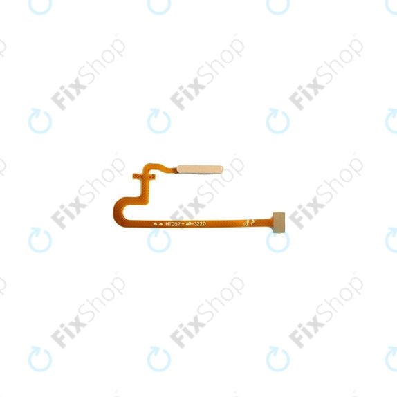 Сензор за пръстов отпечатък с гъвкав кабел за Realme C53 RMX3760, Champion Gold