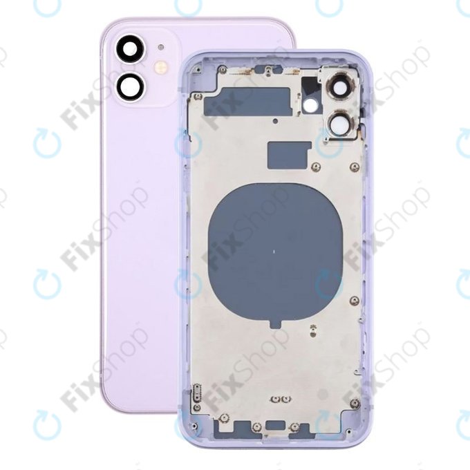 Заден калъф за iPhone 11, лилав. Purple