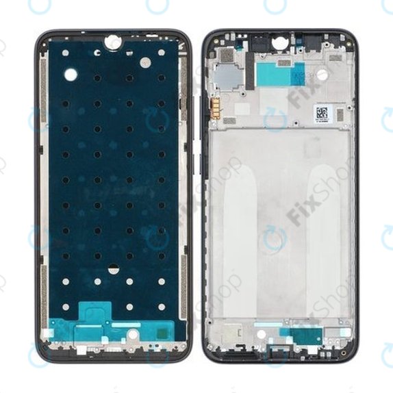 Рамка за предна част за Xiaomi Redmi Note 7, черен, Black