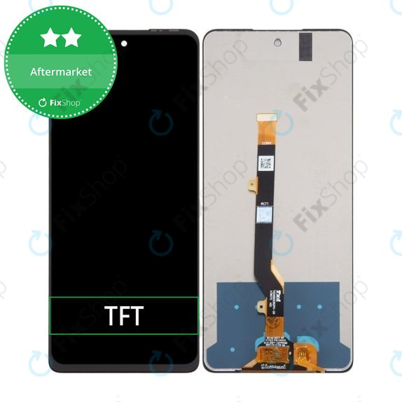 дисплей за Infinix Note 30 5G X6711, Тъчскрийн без рамка, TFT