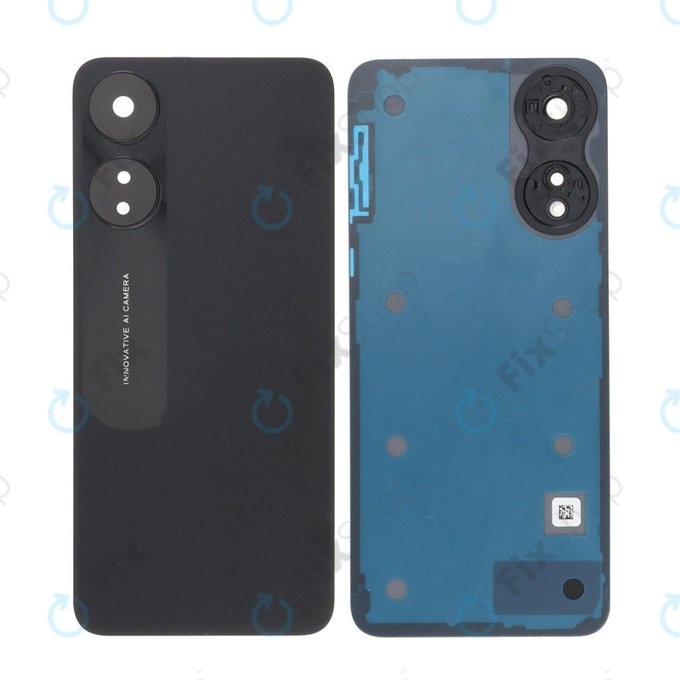 Капак на батерията за Oppo A78, Glowing Black