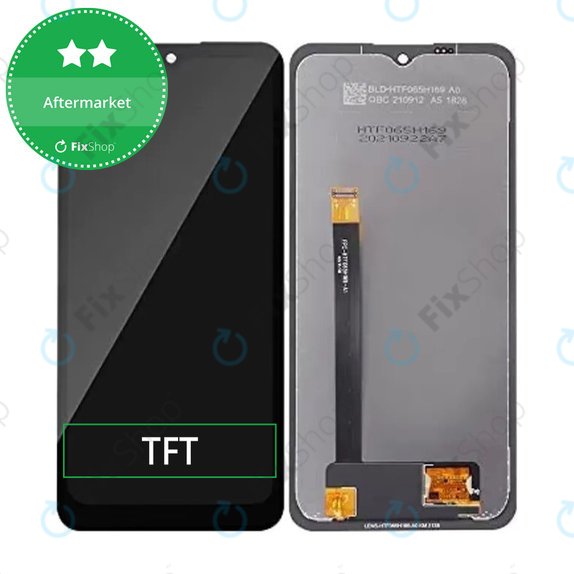 дисплей за Oukitel WP15, Тъчскрийн без рамка, TFT
