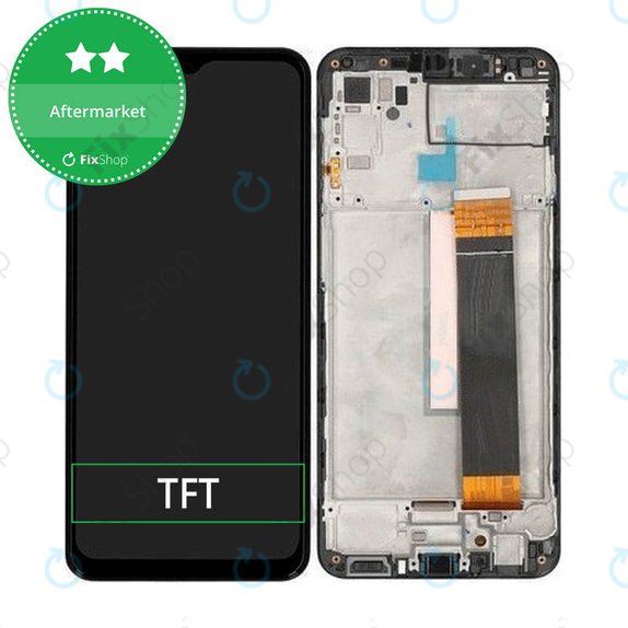 дисплей за Samsung M33 5G M336B, Тъчскрийн и рамка, черен, Black, TFT