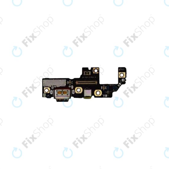 Зареждащ конектор PCB платка с микрофон за Motorola Razr 40, 5P68C22842, Genuine Service Pack