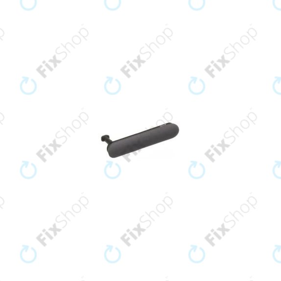 Капачка на конектор за зареждане за Sony Xperia Z3 D6603, Black, 1282-1777, Genuine Service Pack