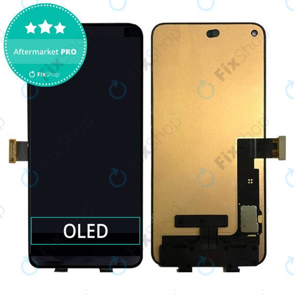 дисплей OLED за Google Pixel 5, Тъчскрийн без рамка