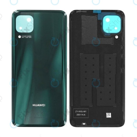 Капак на батерията за Huawei P40 Lite, 02353MVF, Crush Green, Genuine Service Pack