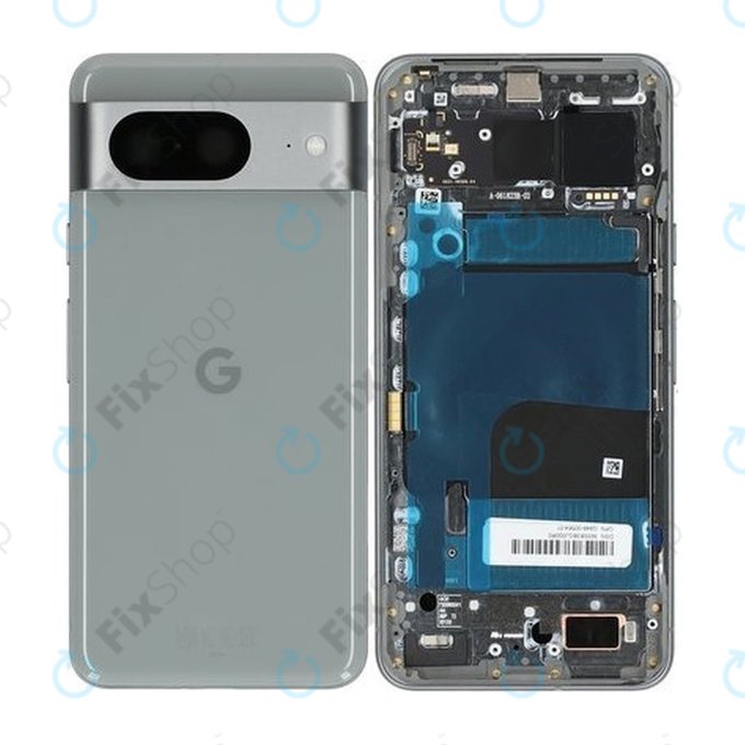Заден капак за Google Pixel 8 GKWS6, G9BQD, Hazel, G949-00564-01, Genuine Service Pack