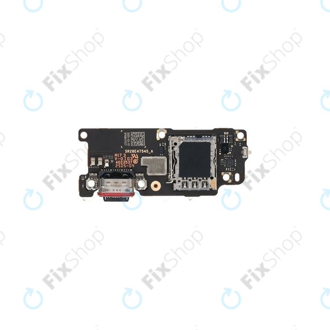 Заряден конектор PCB платка за Motorola Razr 60 Ultra, 5P68C29822, Genuine Service Pack
