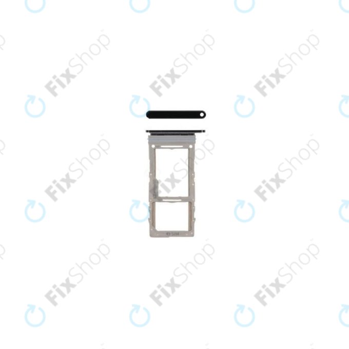 SIM държач за Samsung Note 10 Plus N975, Aura Black, GH98-44506A, Genuine Service Pack