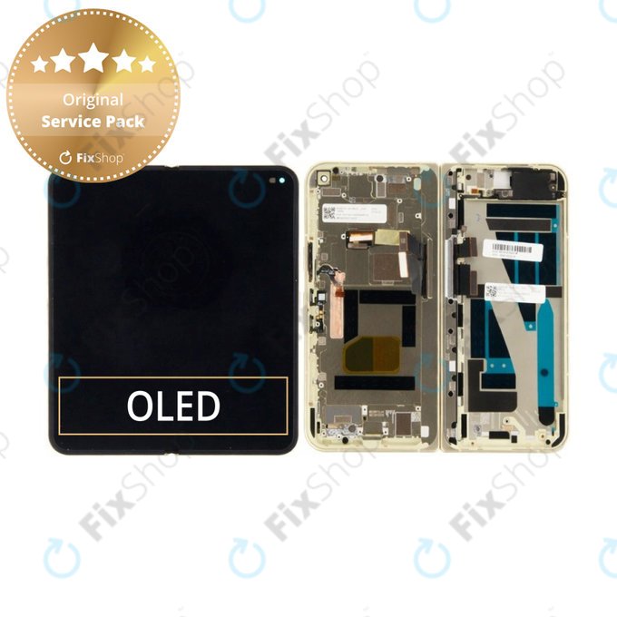Дисплей за Google Pixel 10 Pro Fold, Inner, Jade, Тъчскрийн без рамка, G949-01523-00, Genuine Service Pack