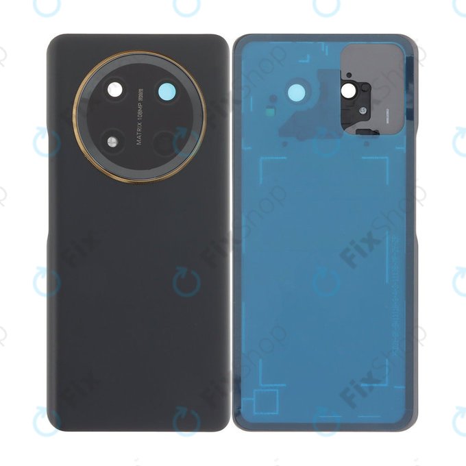 Заден капак комплект за Honor Magic7 Lite, Titanium Black