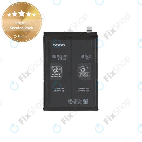 Батерия за Oppo Reno 6 5G CPH2251, BLP863, 4300mAh - 4907758, Genuine Service Pack