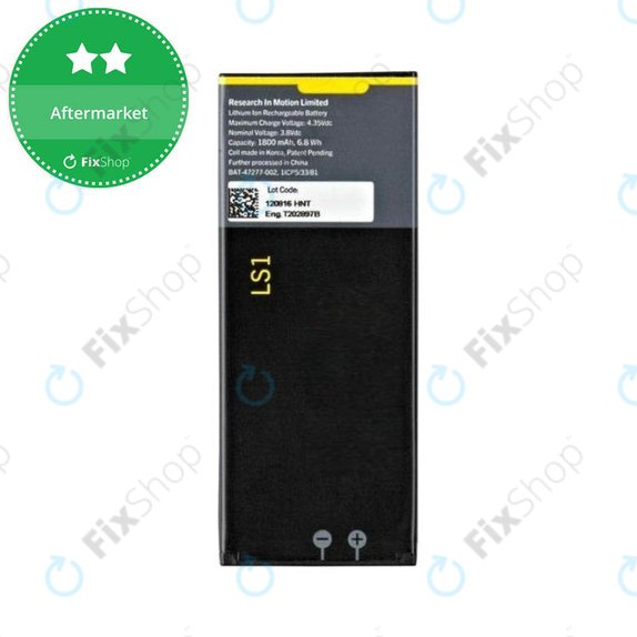 Батерия за Blackberry Z10, LS1 BAT-47277-003, BAT-47277-008, 1800mAh