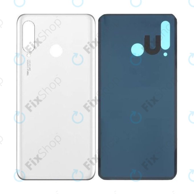 Капак на батерията за Huawei P30 Lite, Pearl White