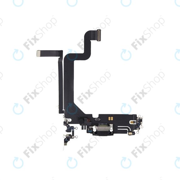 Конектор за зареждане с гъвкав кабел за iPhone 14 Pro Max, Space Black