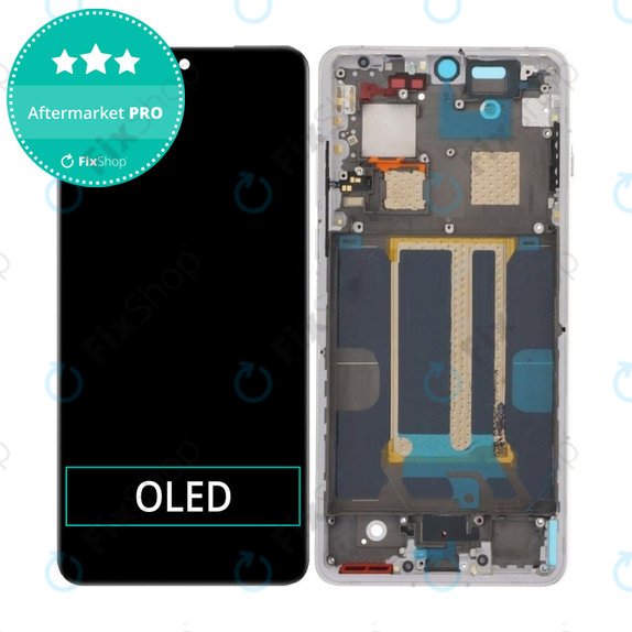 Дисплей OLED за OnePlus 13 5G CPH2655, Black, Тъчскрийн с рамка