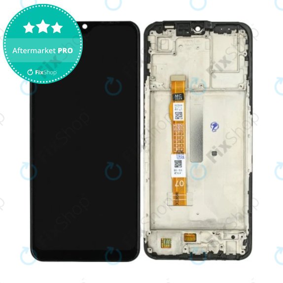 дисплей OLED за Vivo Y55, Тъчскрийн и рамка, Starlight Black