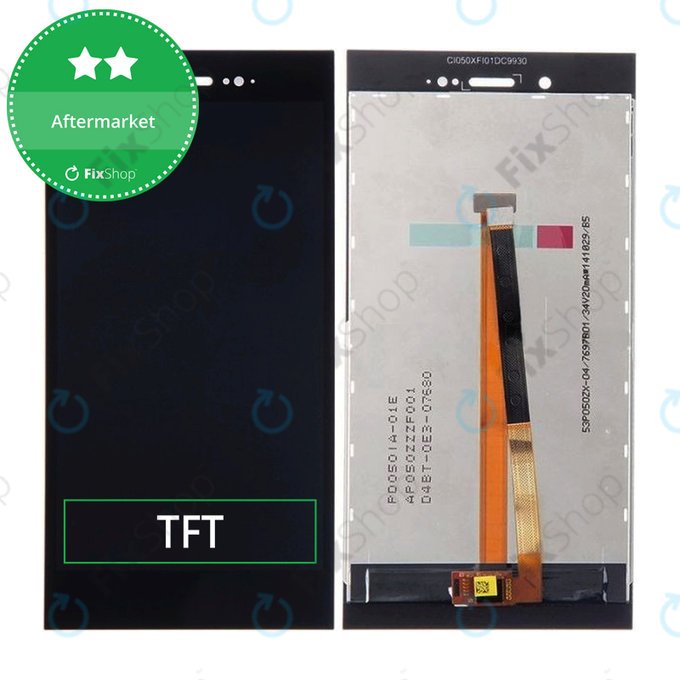 дисплей за Blackberry Z3, Тъчскрийн без рамка, TFT