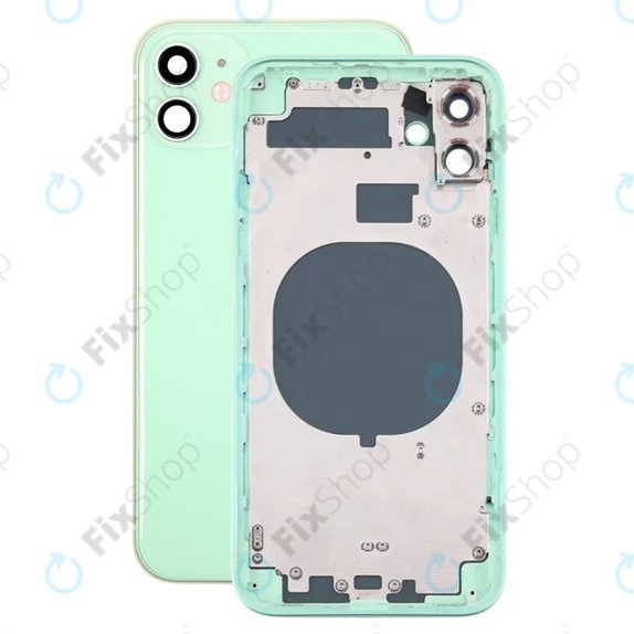 Заден калъф за iPhone 11, зелен, Green