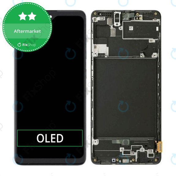 дисплей OLED за Samsung A71 A715F, Тъчскрийн и рамка, Small Size Panel