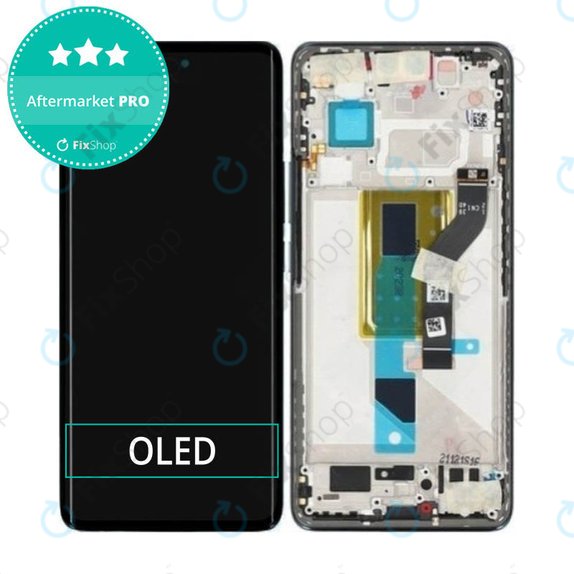 дисплей OLED за Xiaomi 13 Lite, Тъчскрийн и рамка, черен, Black