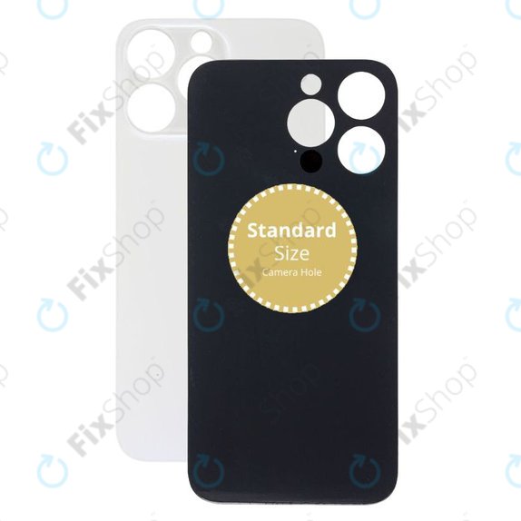задния капак за iPhone 14 Pro Max, Сребро, Silver