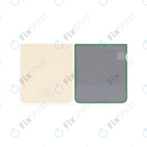 Капак на батерията за Samsung Z Flip 3 F711B, GH82-26293B, Cream, Genuine Service Pack