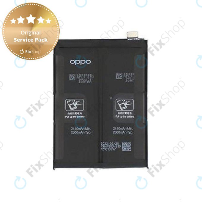 Батерия за Oppo Find X5 Pro, BLP889, 5000mAh, 4200001, Genuine Service Pack