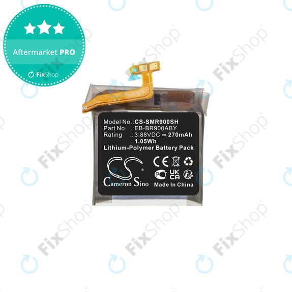 Батерия за Samsung Watch 5 40mm, 270mAh, Li-Pol, 3.88V, EB-BR900ABY, HQ