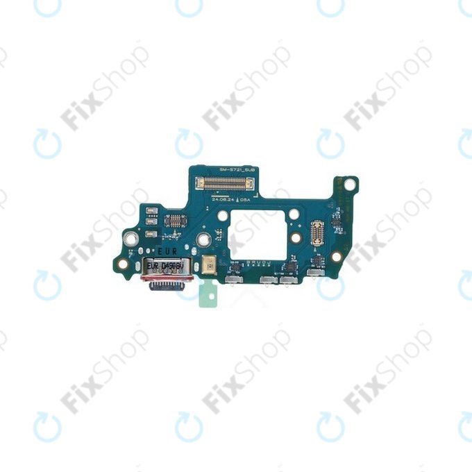 Заряден конектор PCB платка за Samsung S24 FE, GH96-17724A, Genuine Service Pack
