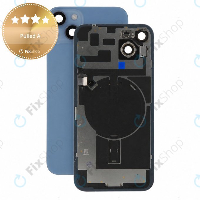 Стъкло на задния капак за iPhone 14 Plus, Blue, Pulled A