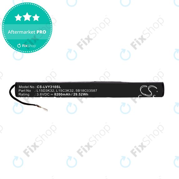 Батерия за Lenovo Yoga TAB 3 YT3-X50, L15D3K32, L15C3K32, 5B18C03587, 8200mAh, HQ