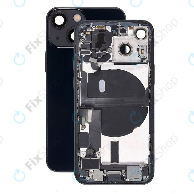 Заден калъф със малки части за iPhone 13 Mini, Midnight