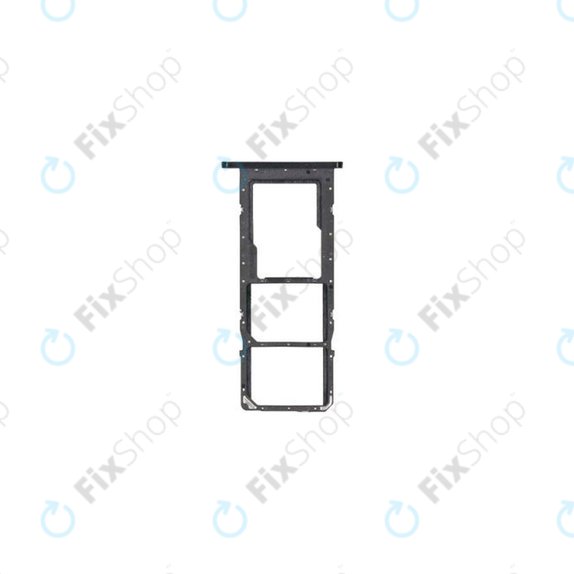 SIM държач за Samsung A02s A025F, GH81-20134A, черен, Black, Genuine Service Pack