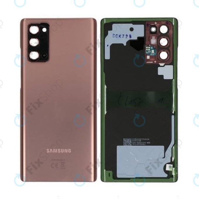 Капак на батерията за Samsung Note 20 N980B, GH82-23298B, Mystic Bronze, Genuine Service Pack
