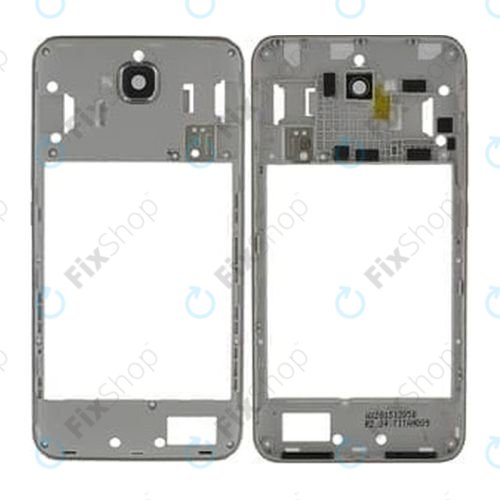 Средна рамка за Huawei Y6 Pro, 97070LER, сив, Gray, Genuine Service Pack