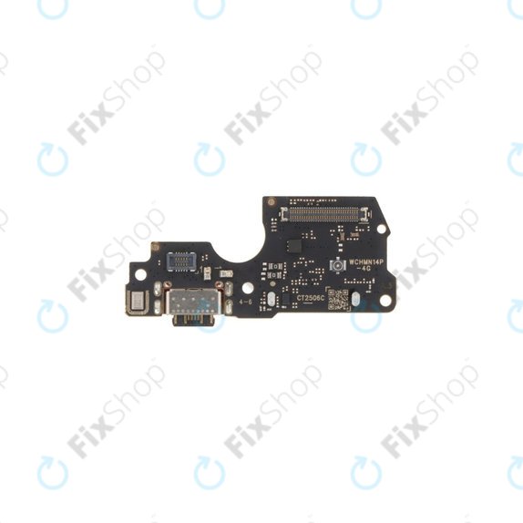 Заряден конектор PCB платка + SIM четец за Xiaomi Redmi Note 14 Pro 4G 24116RACCG